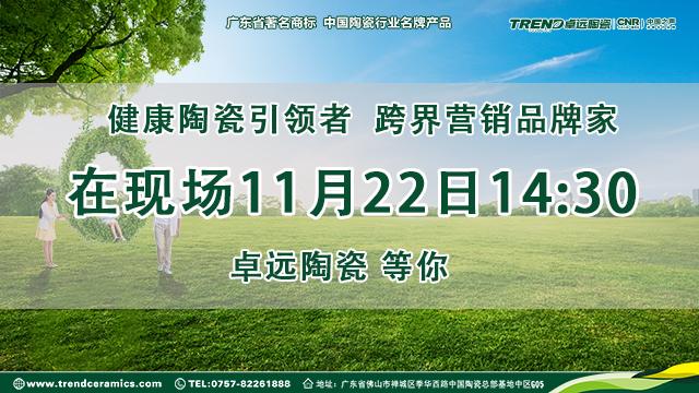 11月22日在现场走进卓远陶瓷——品牌常务副总经理崔平访谈